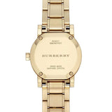 Burberry The City Gold Dial Gold Steel Strap Watch for Women - BU9227