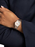 Gucci G Timeless Silver Dial Two Tone Steel Strap Watch For Women - YA126564