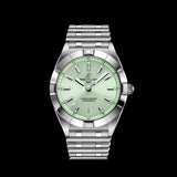 Breitling Chronomat 32 Diamonds Green Dial Silver Steel Strap Watch for Women - A77310101L1A1