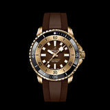 Breitling Superocean Automatic 44 Brown Dial Brown Rubber Strap Watch for Men - N17376201Q1S1