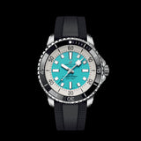 Breitling Superocean Automatic 44 Turquoise Dial Black Rubber Strap Watch for Men - A17376211L2S1