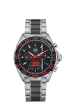 Tag Heuer Formula 1 Max Verstappen Limited Edition 43mm Grey Dial Two Tone Steel Strap Watch for Gents - CAZ101U.BA0843