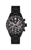 Tag Heuer Carrera Automatic Chronograph Black Dial Black Steel Strap Watch for Men - CBG2090.BH0661