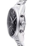 Tag Heuer Carrera Chronograph Black Dial Silver Steel Strap Watch for Men - CBN2010.BA0642