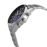 Tag Heuer Carrera Chronograph Blue Dial Silver Steel Strap Watch for Men - CBN2011.BA0642