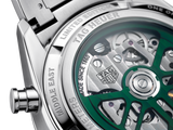 Tag Heuer Carrera Automatic Chronograph Limited Edition Green Dial Silver Steel Strap Watch for Men - CBN2014.EB0240