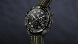 Tag Heuer Carrera x Porsche Automatic Chronograph Black Dial Black Nylon Strap Watch for Men - CBN2A1H.FC6512