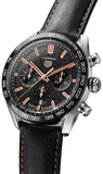 Tag Heuer Carrera Year of The Rabbit Automatic Chronograph Black Dial Black Leather Strap Watch for Men - CBN2A1L.FC6521