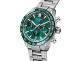 Tag Heuer Carrera Chronograph 44mm Green Dial Silver Steel Strap Watch for Men - CBN2A1N.BA0643