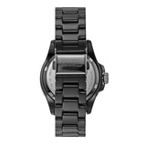 Fossil FB-01 Three-Hand Black Dial Black Ceramic Strap Watch for Women - CE1108