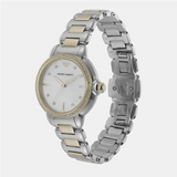 Emporio Armani Mia Quartz Mother of Pearl Dial Two Tone Steel Strap Watch For Women - AR11524