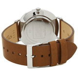 Coach Charles Blue Dial Brown Leather Strap Watch for Men - 14602151