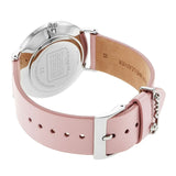 Coach Perry Silver Dial Pink Leather Strap Watch for Women - 14503516