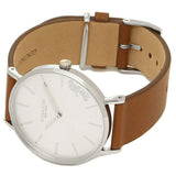 Coach Perry Silver Dial Brown Leather Strap Watch for Women - 14503120