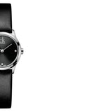 Calvin Klein Minimal Black Dial Black Leather Strap Watch for Women - K3M231CS