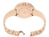 Swarovski Crystalline Pure Black Dial Rose Gold Steel Strap Watch for Women - 5295334