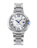 Cartier Ballon Bleu De Cartier Silver Dial Silver Steel Strap Watch for Women - WSBB0044