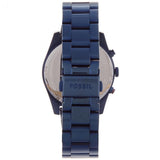 Fossil Perfect Boyfriend Multifunction Blue Dial Blue Steel Strap Watch for Women - ES4093