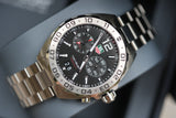 Tag Heuer Formula 1 Quartz Black Dial Silver Steel Strap Watch for Men - WAZ111A.BA0875