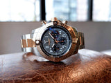 Breitling Avenger B01 Chronograph 45 18K Red Gold Anthracite Dial Two Tone Steel Strap Watch for Men - UB01821A1B1U1