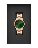 Daniel Wellington Iconic Link Emerald Green Dial Stainless Steel 36mm Watch For Women - DW00100419