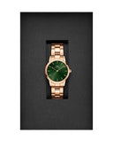 Daniel Wellington Iconic Link Emerald Green Dial Stainless Steel 28mm Watch For Women - DW00100421