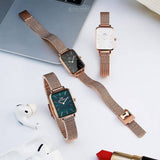Daniel Wellington Quadro watches in rose gold