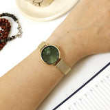 Daniel Wellington Petite Emerald Green Dial Stainless Steel 28mm Watch For Men - DW00100479