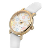 Marc Jacobs Roxy White Dial White Leather Strap Watch for Women - MJ1607