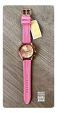 Michael Kors Berkley Quartz Rose Gold Dial Pink Rubber Strap Watch for Women - MKO1039