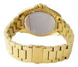 Michael Kors Bradshaw Quartz Gold Dial Gold Steel Strap Watch For Women - MK6555