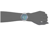 Fossil Jacqueline Mother of Pearl Blue Dial Silver Mesh Strap Watch for Women - ES4322