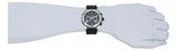 Bulova Marine Star Chronograph Black Dial Black Rubber Strap Watch for Men - 98B127