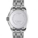 Tissot T Trend Couturier Lady Black Dial Silver Steel Strap Watch For Women - T035.210.11.051.00