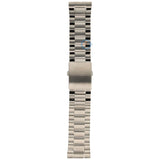 Diesel Mega Chief Chronograph Silver Dial Silver Steel Strap Watch For Men - DZ4477