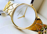 Calvin Klein Swiss Made gold watch