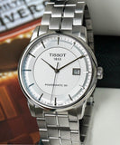 Tissot Luxury Powermatic 80 Silver Dial Silver Steel Strap Watch For Men - T086.407.11.031.00