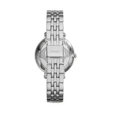 Fossil Jacqueline White Dial Silver Steel Strap Watch for Women - ES3631