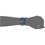 Fossil Perfect Boyfriend Multifunction Blue Dial Blue Steel Strap Watch for Women - ES4093