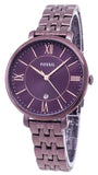 Fossil Jacqueline Brown Dial Brown Steel Strap Watch for Women - ES4100