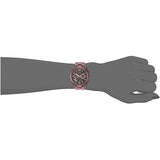 Fossil Perfect Boyfriend Multifunction Maroon Dial Maroon Steel Strap Watch for Women - ES4110