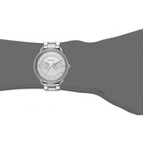 Fossil Tailor White Dial Silver Steel Strap Watch for Women - ES4262