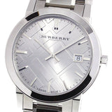 Burberry The City Silver Dial Silver Steel Strap Watch for Women - BU9035