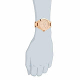 Fossil Cecile Rose Gold Dial Rose Gold Steel Strap Watch for Women - AM4511