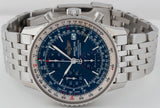 Breitling Navitimer Heritage Special Edition Blue Dial Silver Steel Strap Mens Watch - A1332412/C942