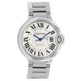 Cartier Ballon Bleu De Cartier Silver Dial Silver Steel Strap Watch for Women - WSBB0048