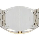 Gucci 25H Quartz Gold Dial Silver Steel Strap Watch for Women - YA163403