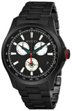 Gucci G-Timeless Chronograph Black Dial Black Steel Strap Watch For Men - YA126268