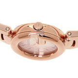 Gucci Guccisima Quartz Mother of Pearl White Dial Rose Gold Steel Strap Watch for Women - YA134512