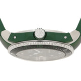 Gucci Dive Black Dial Green Rubber Strap Watch For Men - YA136310